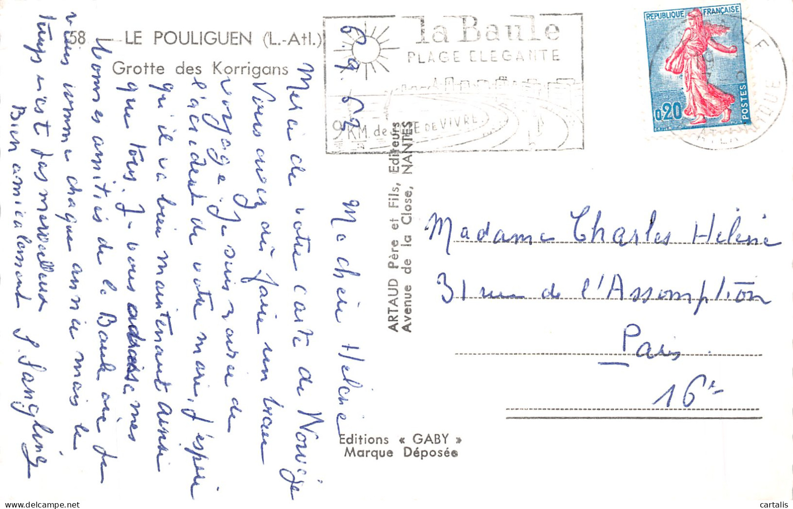 44-LE POULIGUEN-N° 4401-E/0329 - Le Pouliguen