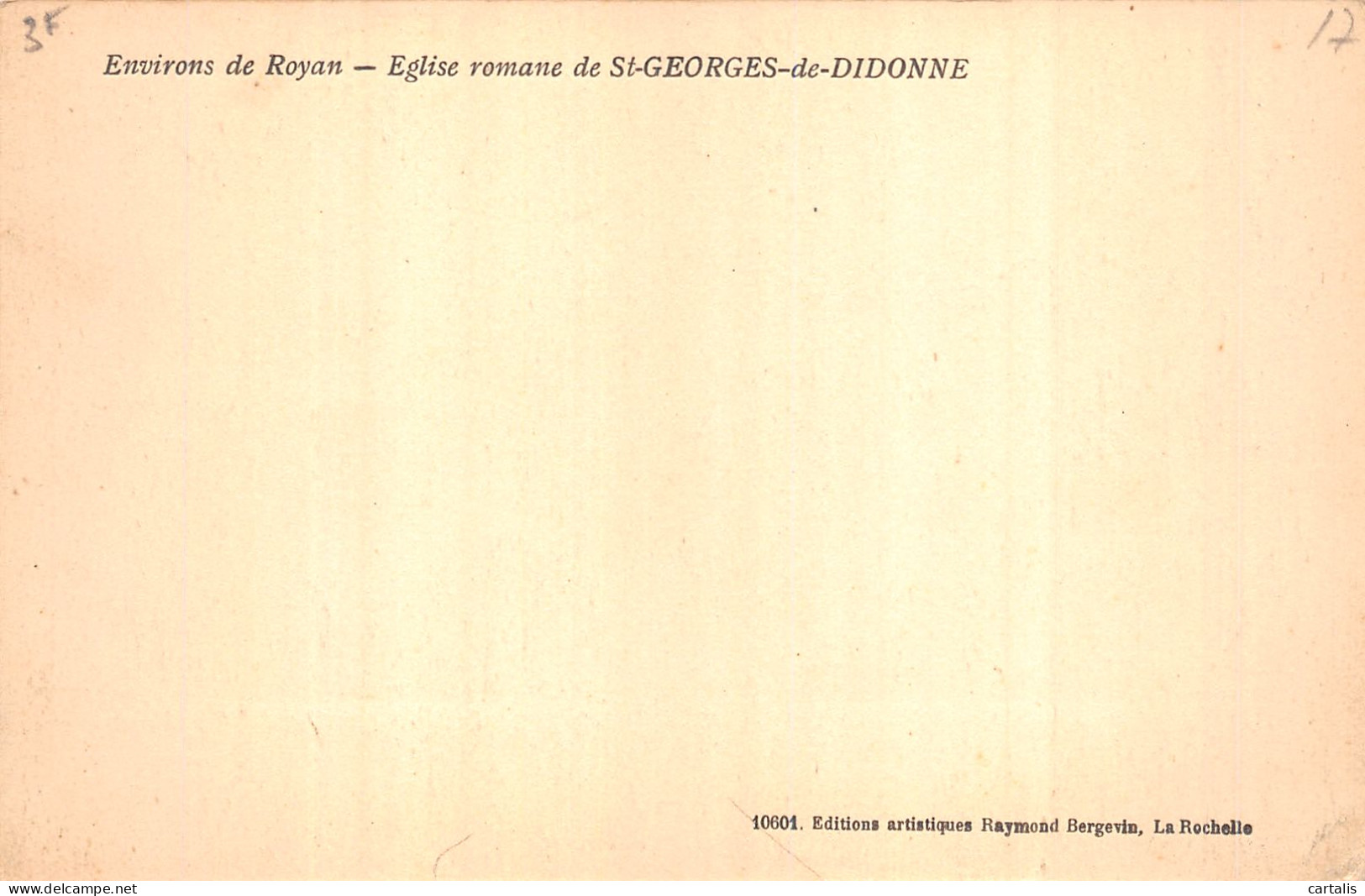 17-SAINT GEORGES DE DIDONNE-N° 4401-E/0109 - Saint-Georges-de-Didonne