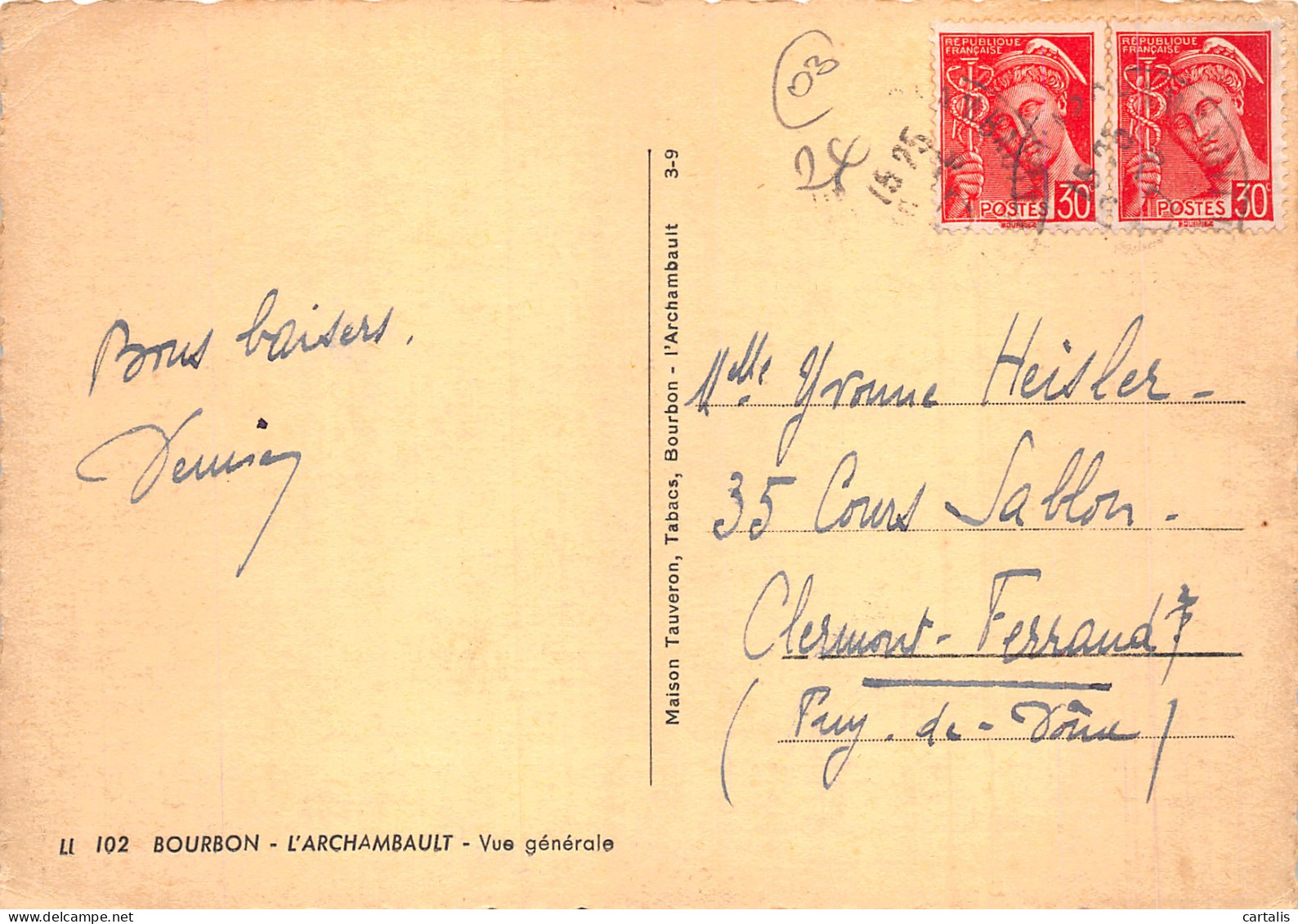 03-BOURBON L ARCHAMBAULT -N° 4402-C/0219 - Bourbon L'Archambault