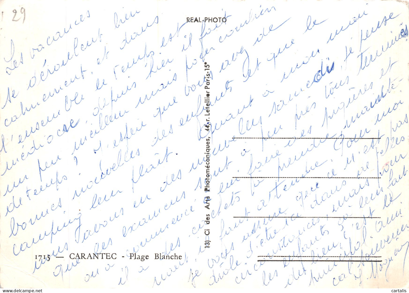 29-CARANTEC-N° 4402-B/0281 - Carantec