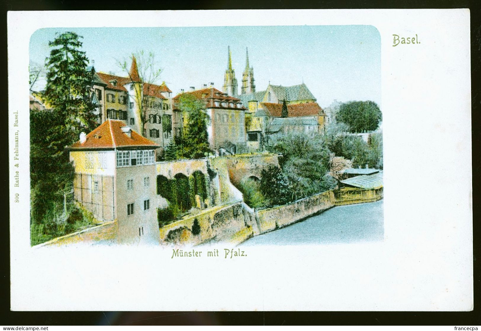 14438 - SUISSE - BASEL - Munster Mit Pfalz - Basilea