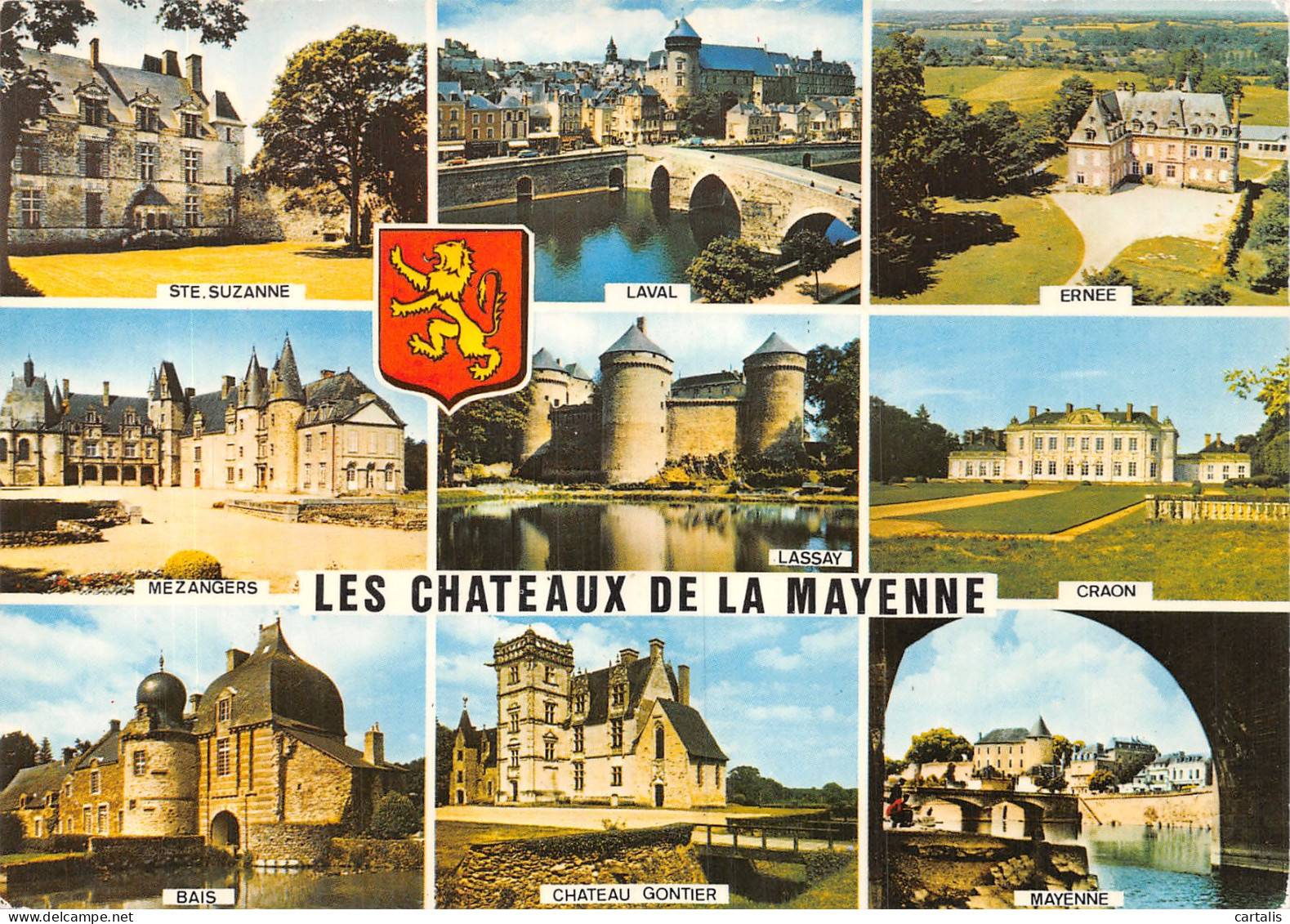 53-LES CHATEAUX DE LA MAYENNE-N° 4402-A/0335 - Autres & Non Classés