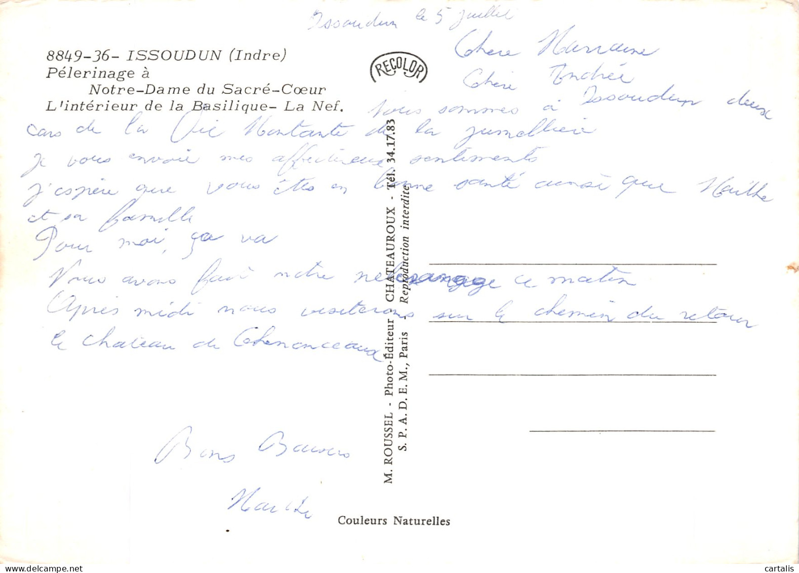 36-ISSOUDUN-N° 4402-A/0239 - Issoudun