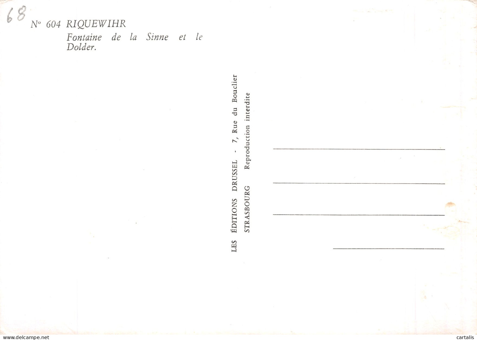 68-RIQUEWIHR-N° 4402-A/0087 - Riquewihr