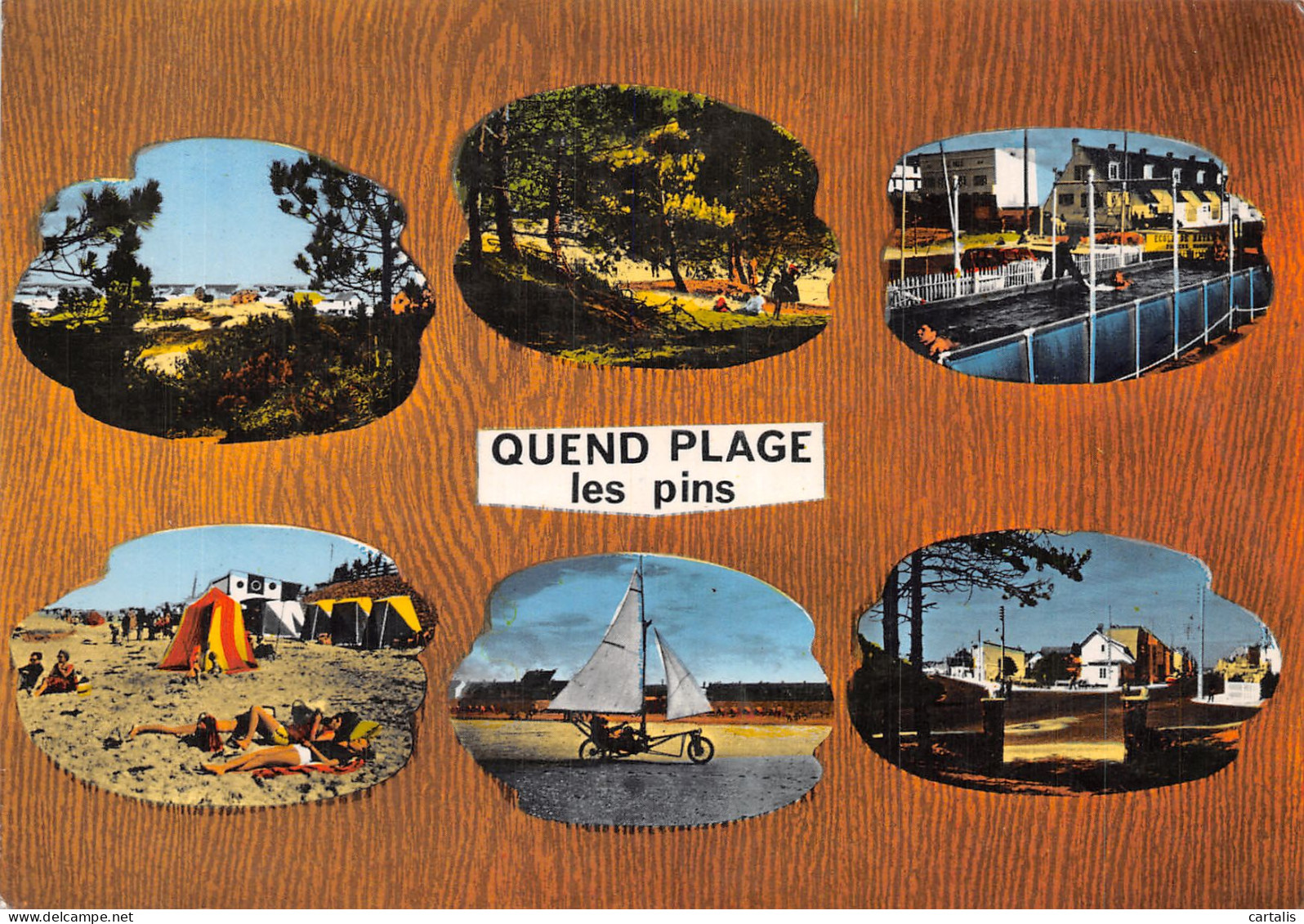 80-QUEND PLAGE LES PINS-N° 4402-A/0003 - Quend