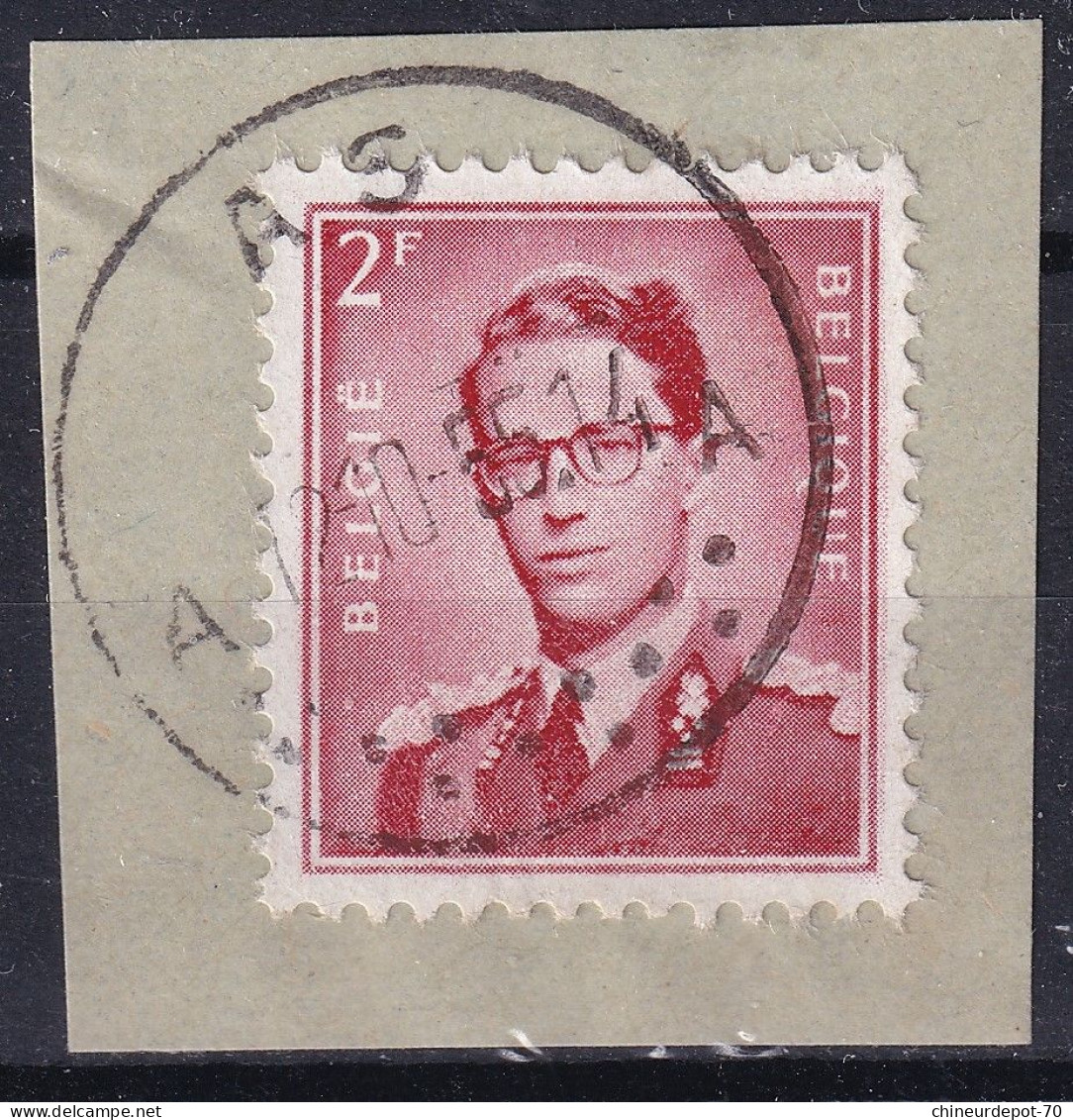 Timbre Belge ROI KING TYPE MARCHAND CACHET AS  As, Parfois Asch-en-Campine - Used Stamps