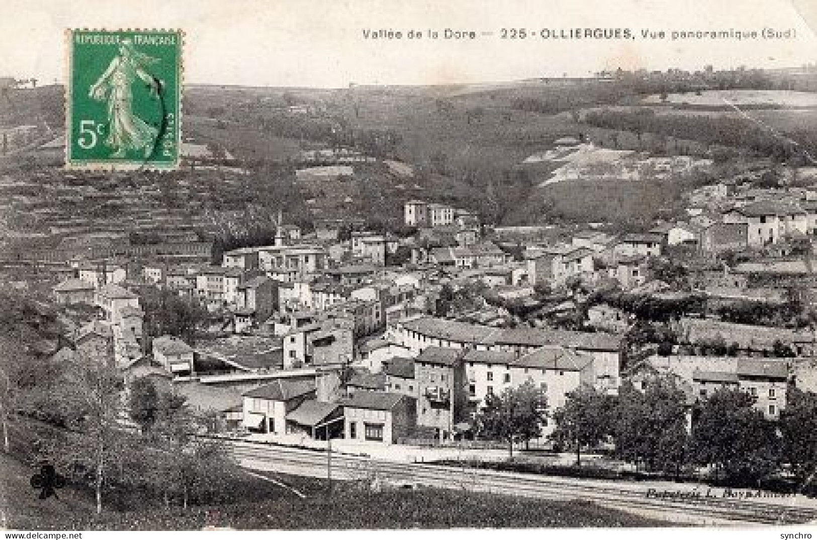 Vallée De La Dore , Vue Panoramique - Olliergues