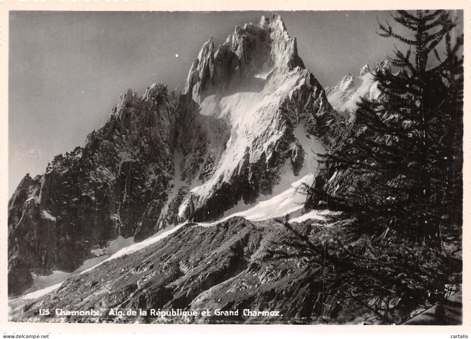 74-CHAMONIX GRAND CHARMOZ-N° 4402-D/0315 - Chamonix-Mont-Blanc