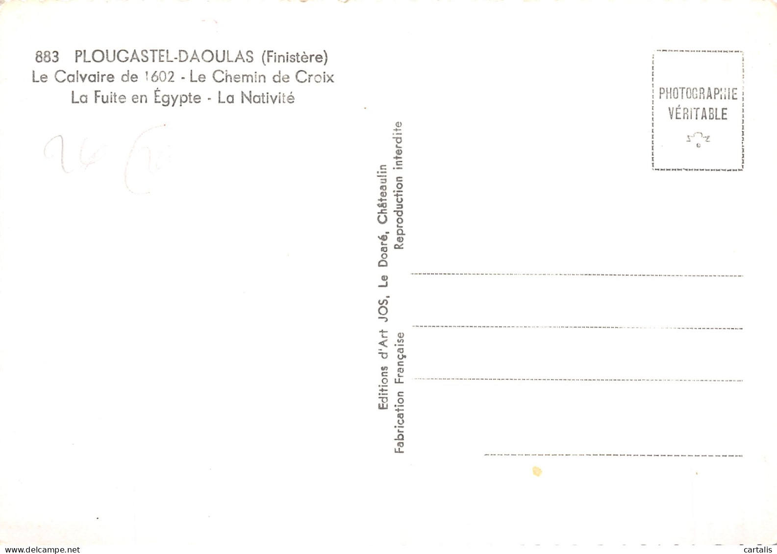 29-PLOUGASTEL DAOULAS-N° 4402-C/0245 - Plougastel-Daoulas