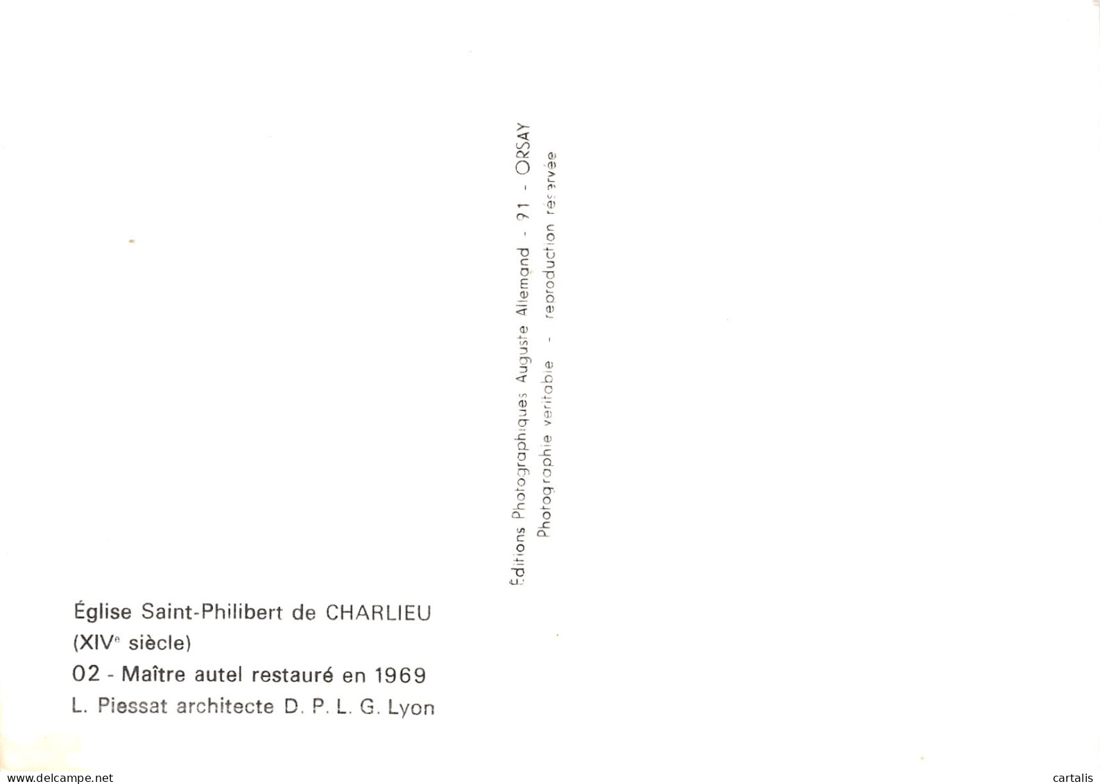 42-CHARLIEU EGLISE SAINT PHILIBERT-N° 4403-C/0265 - Charlieu
