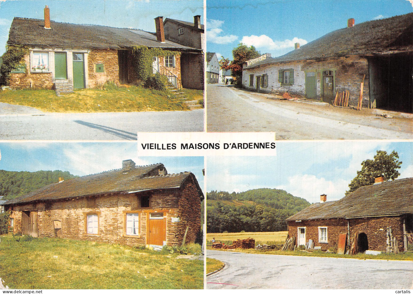 08-LES ARDENNES VIEILLES MAISONS-N° 4403-C/0259 - Other & Unclassified