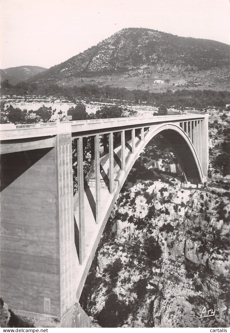 04-GORGES DU VERDON LE PONT DE L ARTUBY-N° 4403-C/0025 - Autres & Non Classés