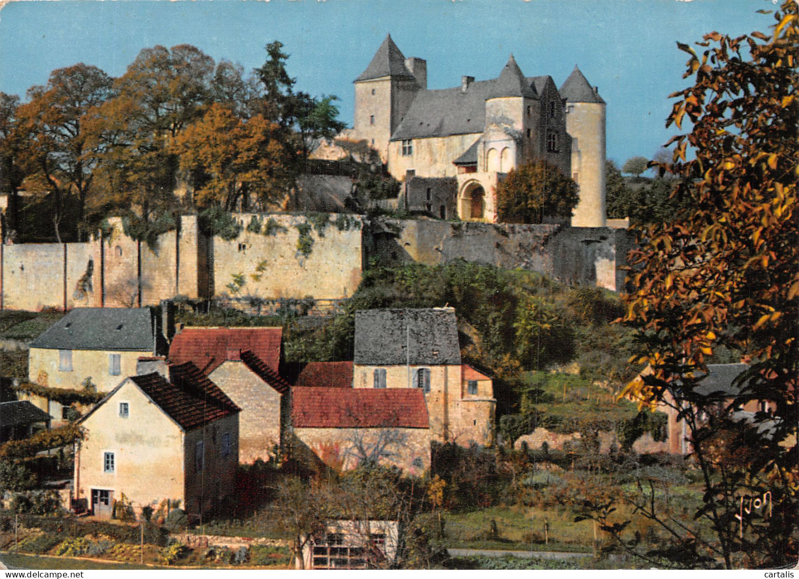 24-SALIGNAC LE CHATEAU DE SALIGNAC FENELON-N° 4403-B/0355 - Autres & Non Classés