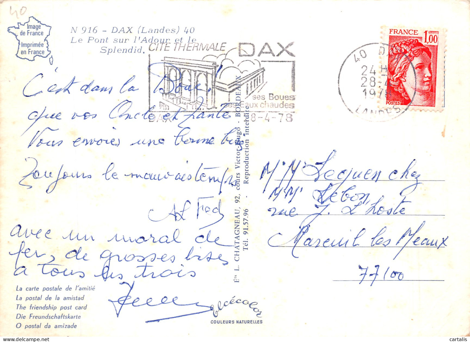 40-DAX-N° 4403-A/0181 - Dax