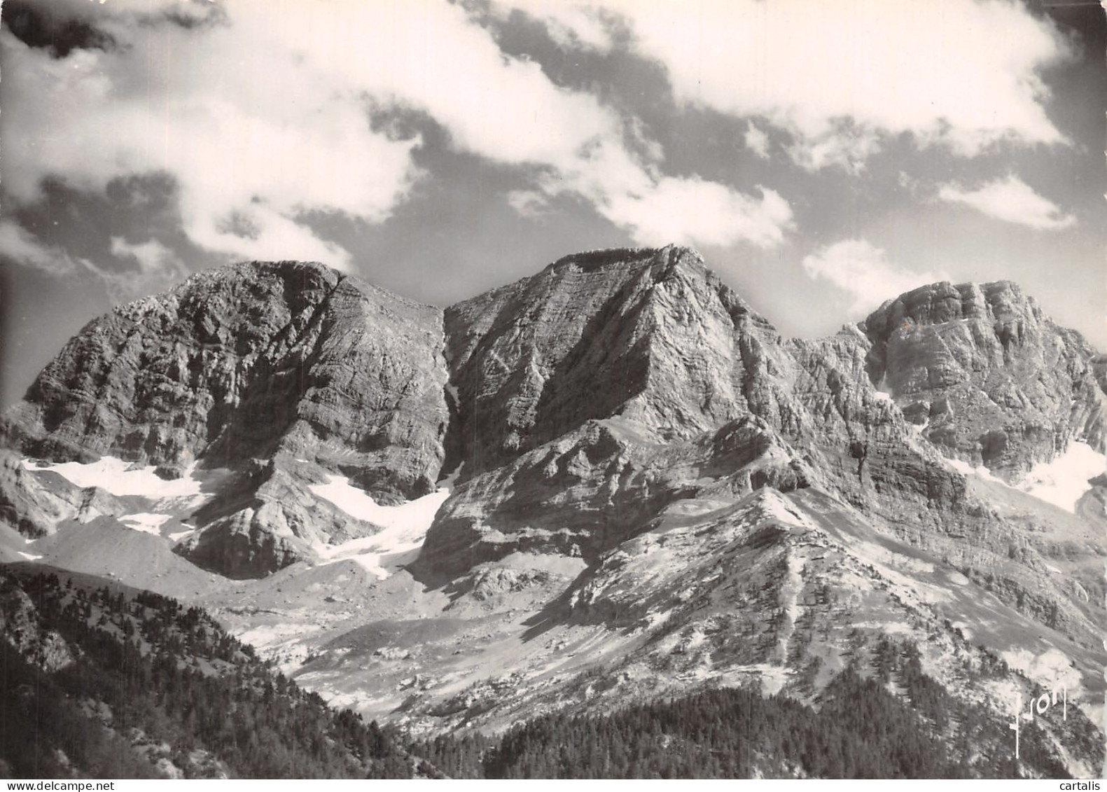 65-CIRQUE DE GAVARNIE LE MASSIF DU MARBORE-N° 4403-D/0389 - Autres & Non Classés