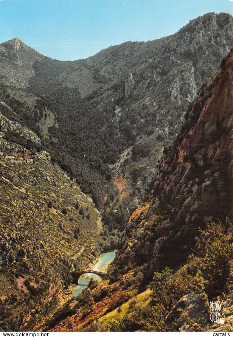 04-LES GORGES DU VERDON LE PONT DE TUSSET-N° 4403-D/0333 - Autres & Non Classés