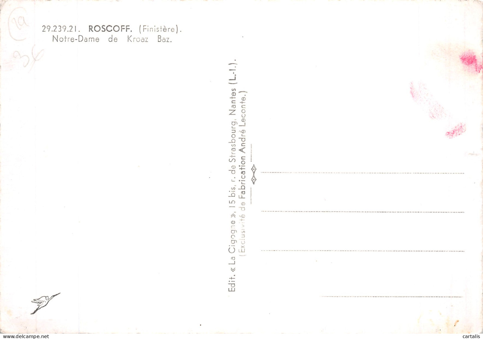 29-ROSCOFF-N° 4403-D/0321 - Roscoff