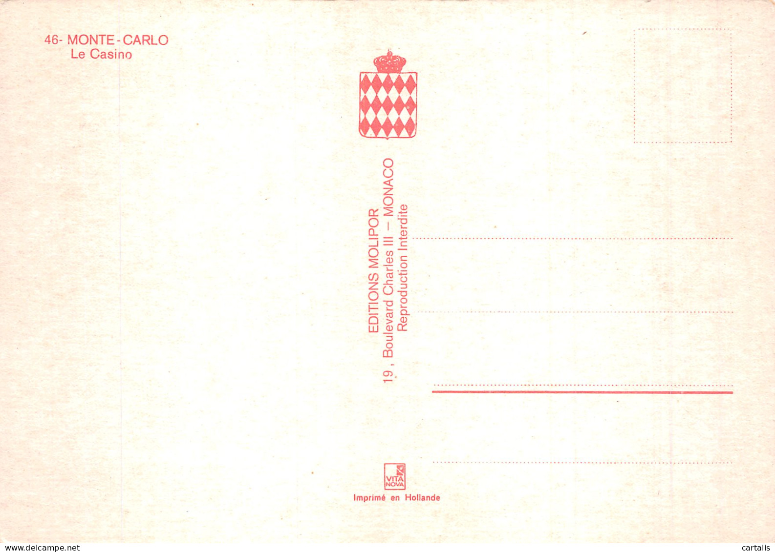 98-MONTE CARLO-N° 4403-D/0275 - Other & Unclassified