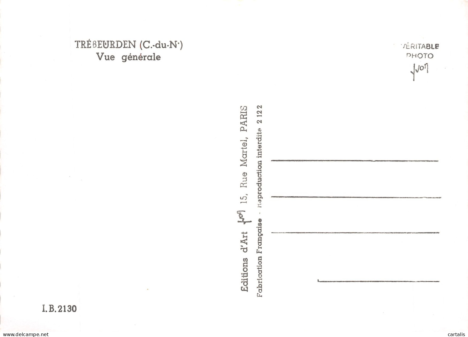 22-TREBEURDEN-N° 4403-D/0115 - Trébeurden