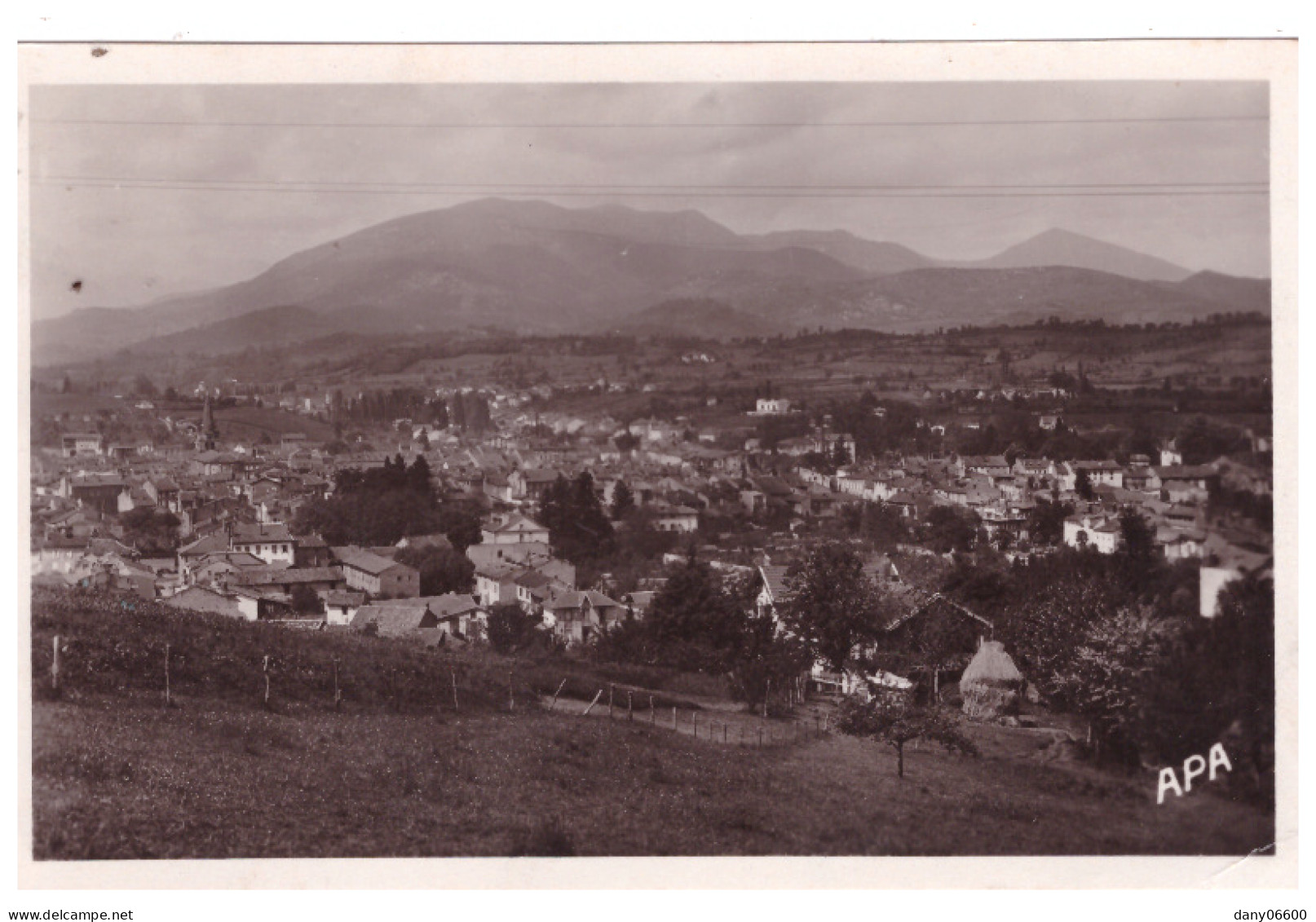 SAINT GIRONS  (carte Photo) - Saint Girons