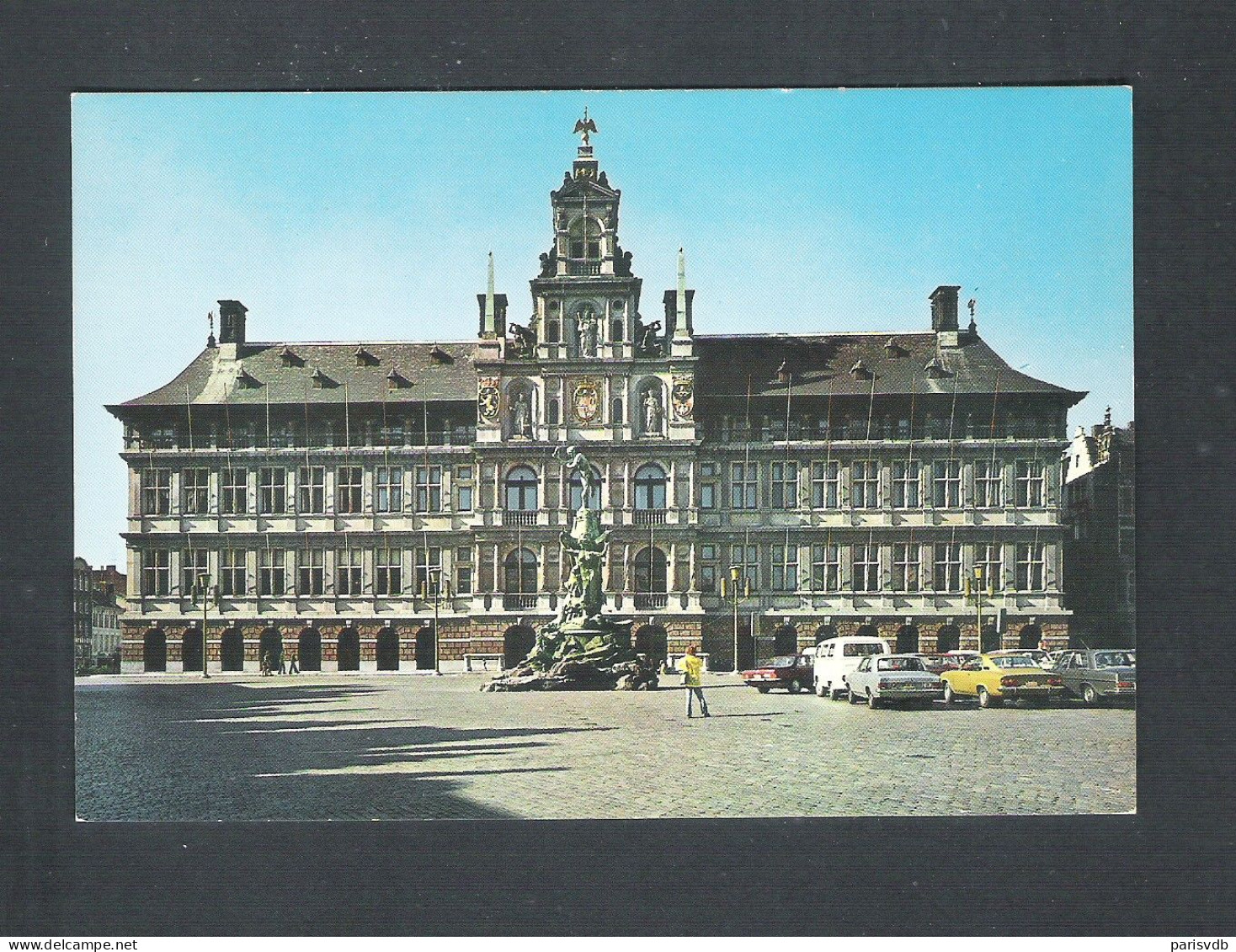 ANTWERPEN -  STADHUIS EN BRABO-FONTEIN  (13.290) - Antwerpen