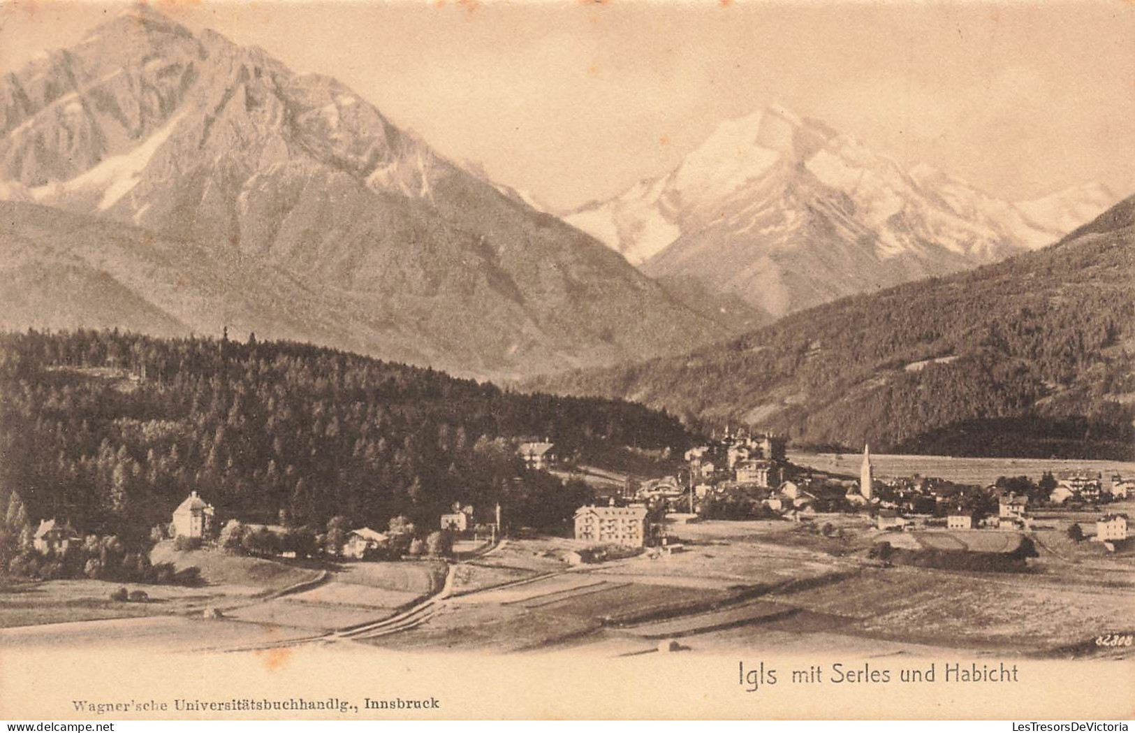 AUTRICHE -  Igls Mit Serles Und Habicht - Carte Postale Ancienne - Igls