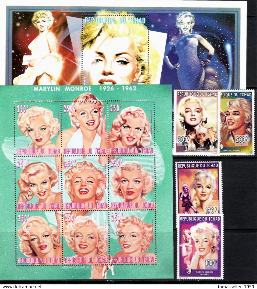 Chad -1996 Year Set (14 Issues)-MNH** - Chad (1960-...)