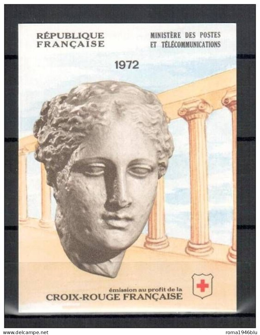 FRANCIA 1972 LIBRETTO PRO CROCE ROSSA ** MNH - Rotes Kreuz