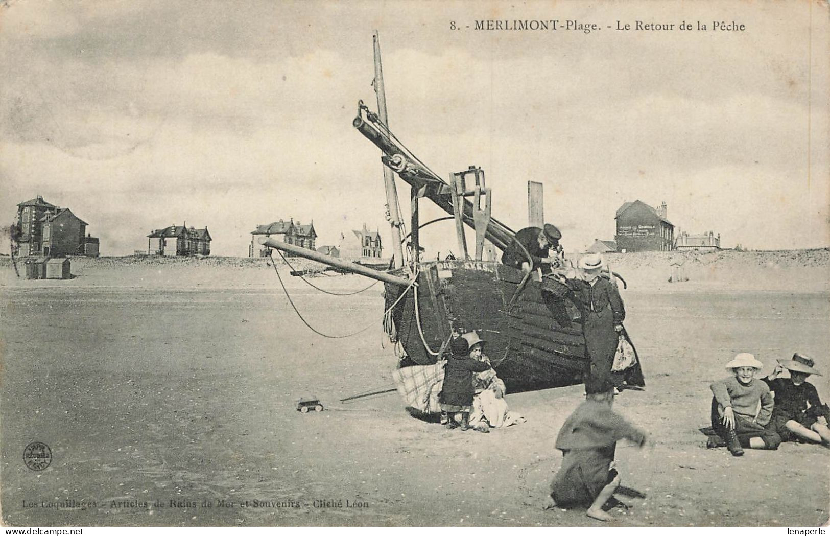 D7827 Merlimont Plage Le Retour De La Pêche - Autres & Non Classés