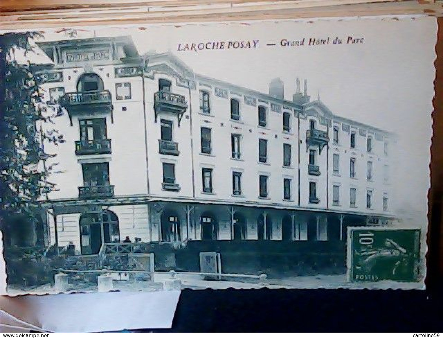 FRANCE LA ROCHE POSAY : GRAND HOTEL DU PARC  VB1923 JV6213 - La Roche Posay