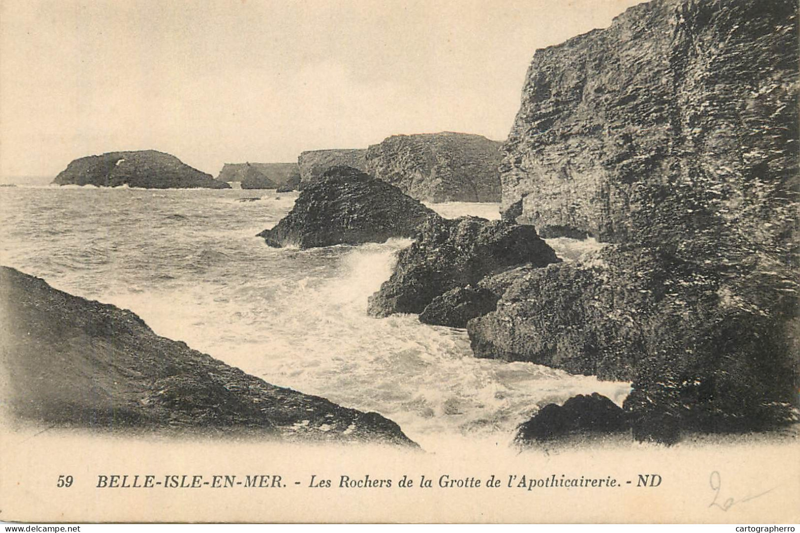 France Cpa Belle Isle En Mer - Autres & Non Classés