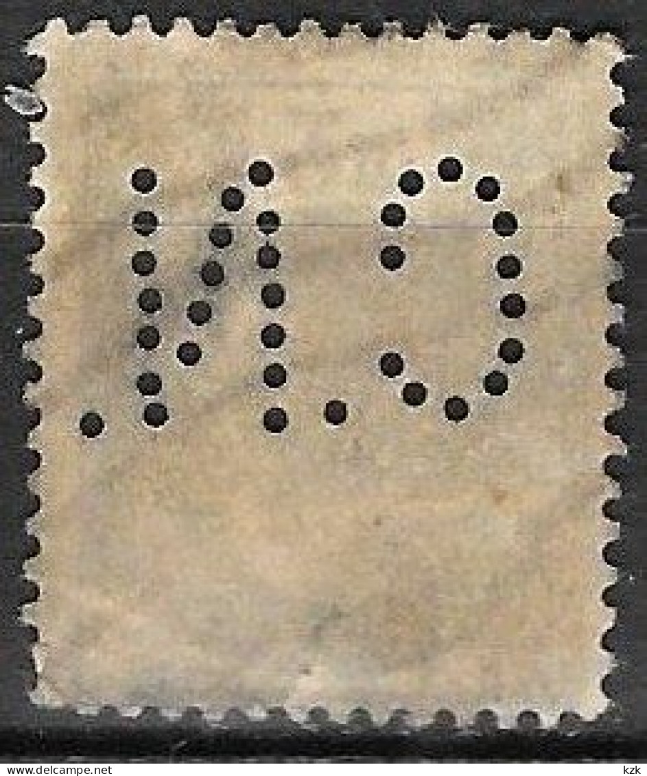 958	N°	518	Perforé	-	CN 304	-	COMPTOIR NATIONAL D’ESCOMPTE - Used Stamps