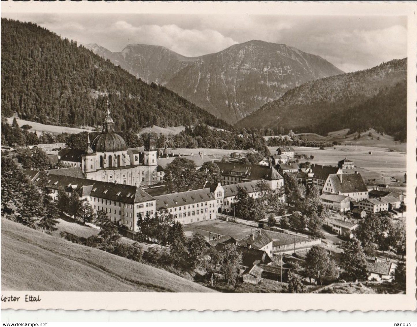 ALLEMAGNE - Lot De 4 CPSM : Kloster Ettal - Schliersee - Rottach Egern - Kloster Beuron Im Donautal - Autres & Non Classés