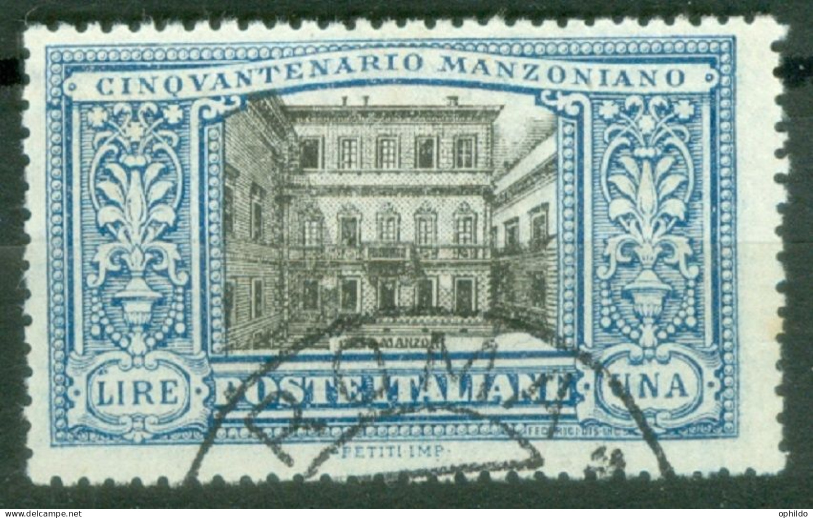 Italie   Sassone  155  Ou  Michel  192  Ob   TB      - Gebraucht