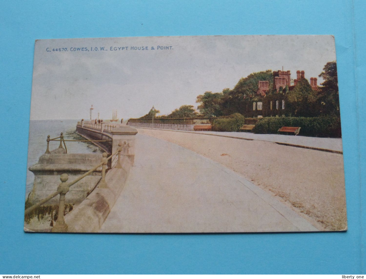 EGYPT House & Point < Cowes I.O.W. ( Edit.: C 44670 ) Anno 1912 ( See/voir Scans ) ! - Cowes