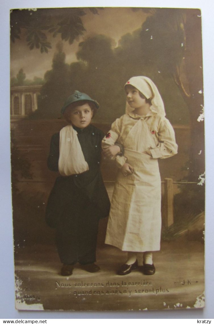 ENFANTS - Patriotisme - 1916 - Taferelen En Landschappen