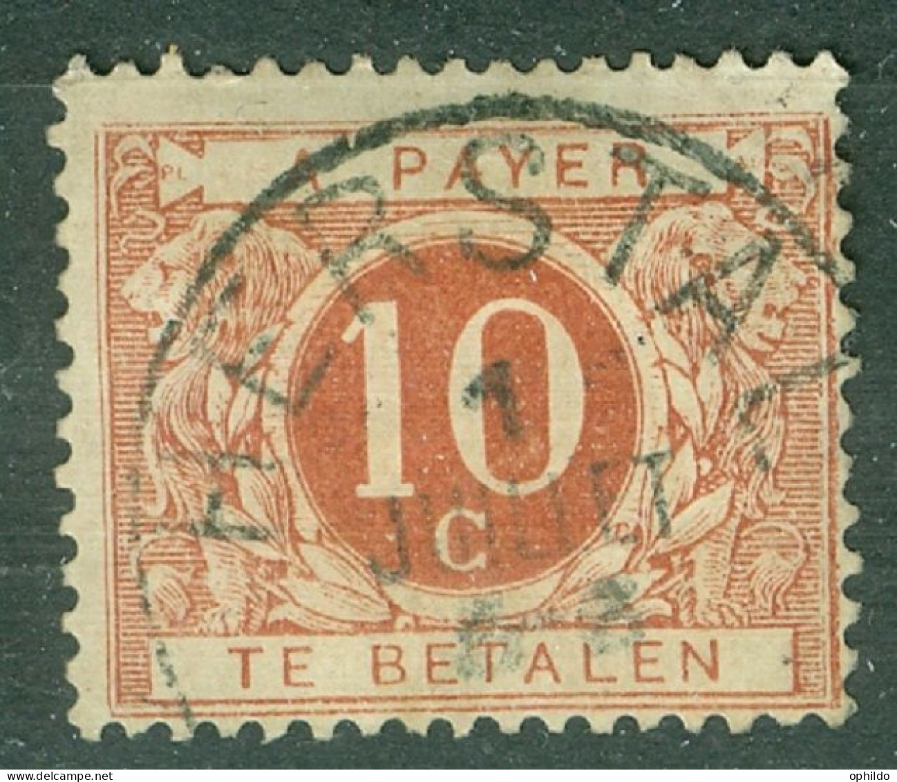 Belgique  Taxe 4  Ob  TB   Obli  Herstal   - Timbres