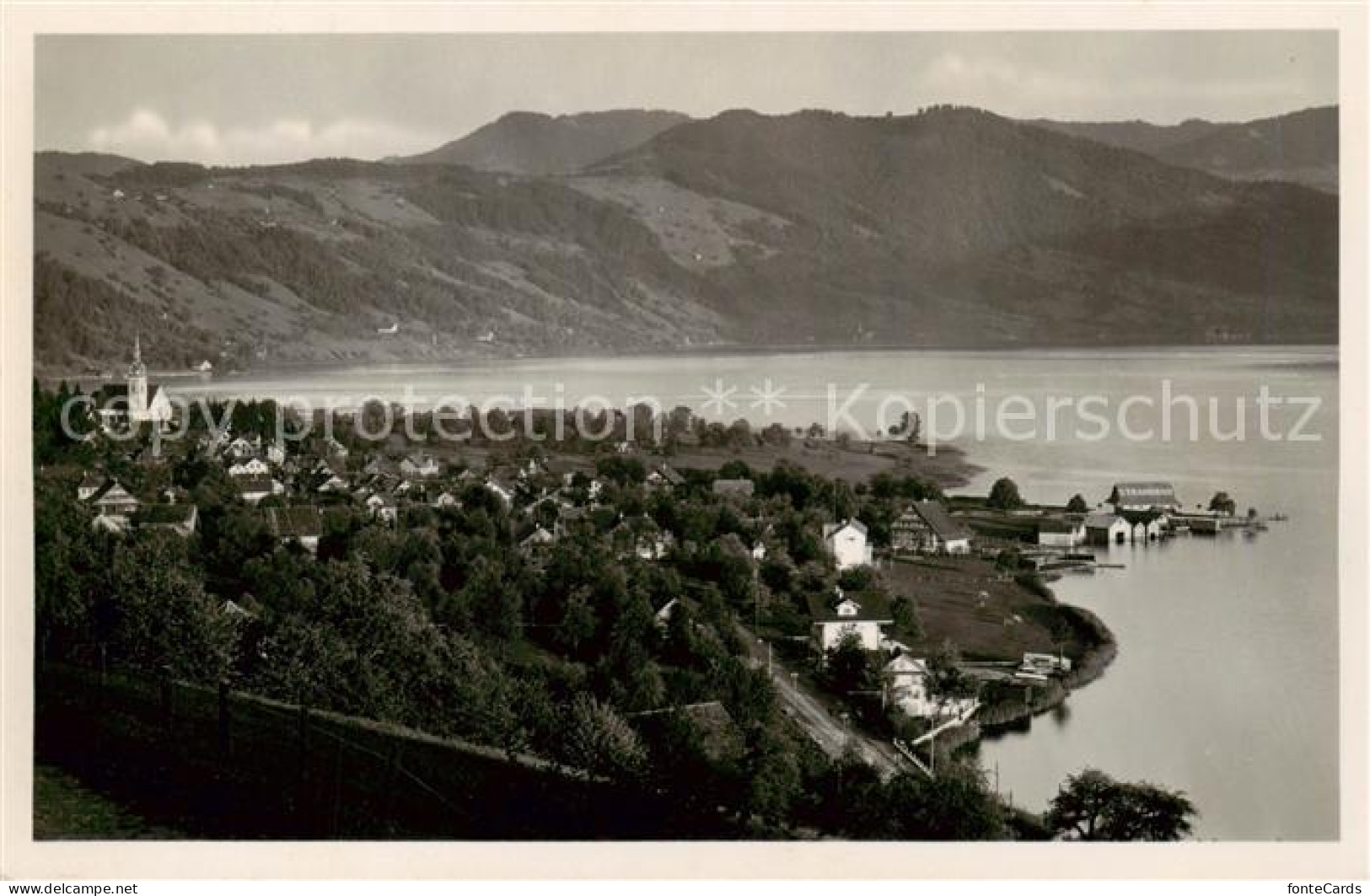 13850870 Ober-Aegeri Oberaegeri ZG Panorama Aegerisee  - Autres & Non Classés