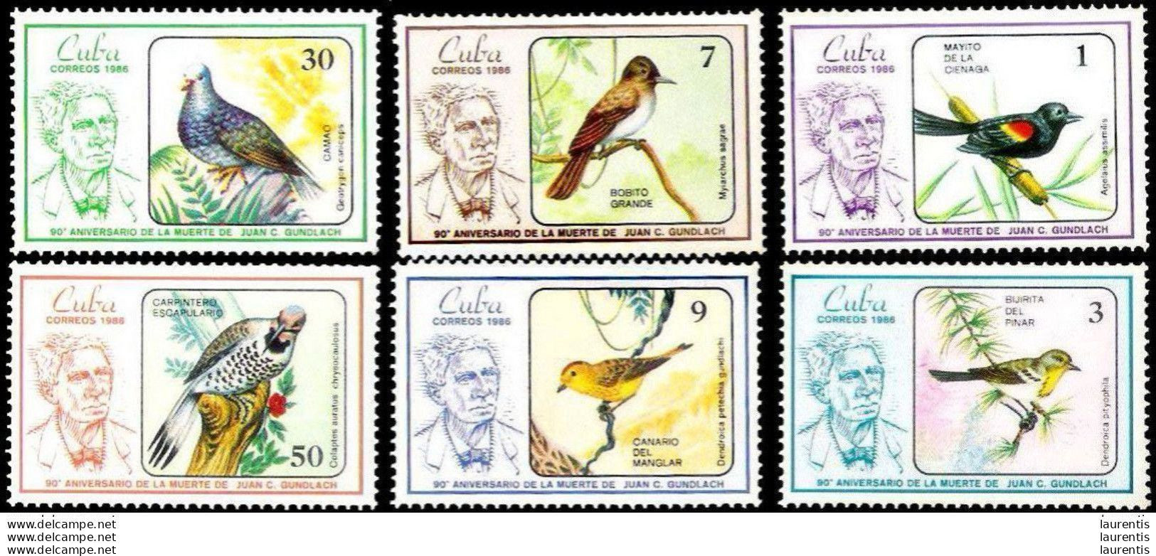 D7660  Birds - Oiseaux - 1986 - MNH - Cb - 2,50 C (10) - Other & Unclassified