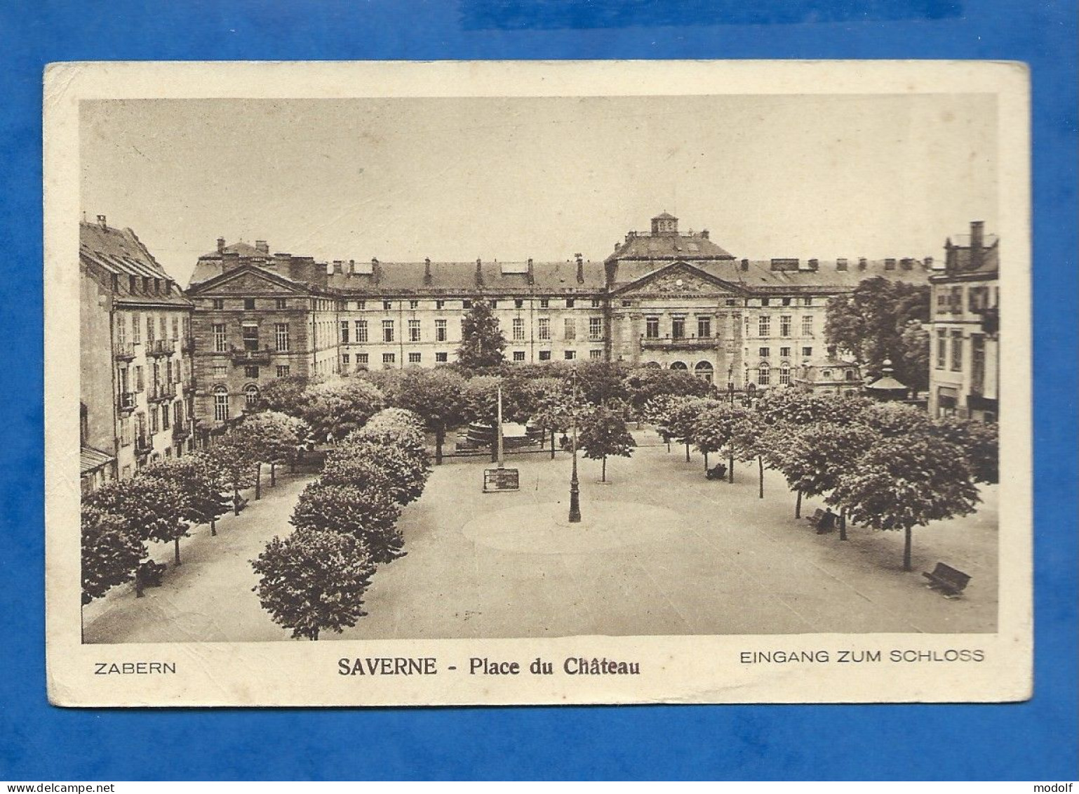 CPA - 67 - Saverne - Place Du Château - Non Circulée - Saverne