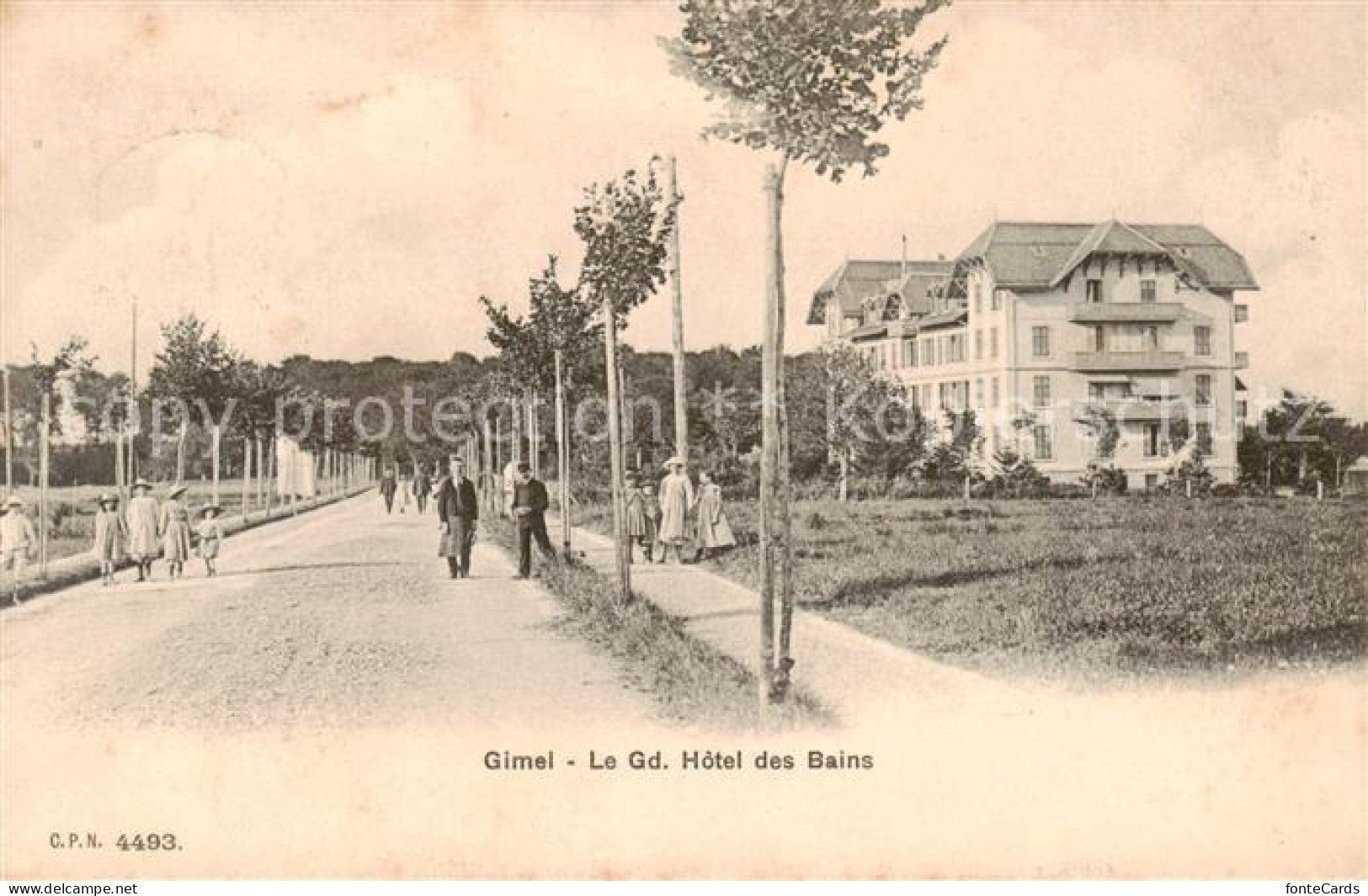 13850572 Gimel VD Le Grand Hotel Des Bains Gimel VD - Sonstige & Ohne Zuordnung