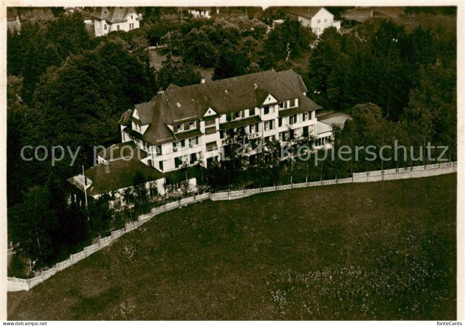 13850354 Rheinfelden AG Solbad Pension Eden Fliegeraufnahme Rheinfelden AG - Sonstige & Ohne Zuordnung