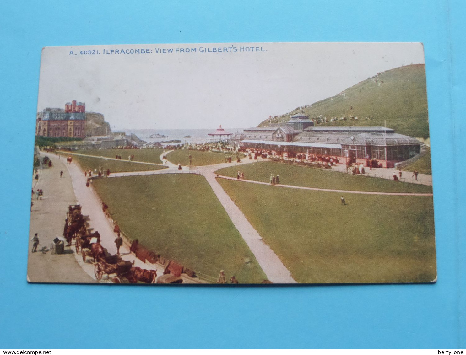 ILFRACOMBE : View From GILBERT'S Hotel ( Edit.: A 40921 Celesque ) Anno 1912 ( See/voir Scans ) ! - Ilfracombe