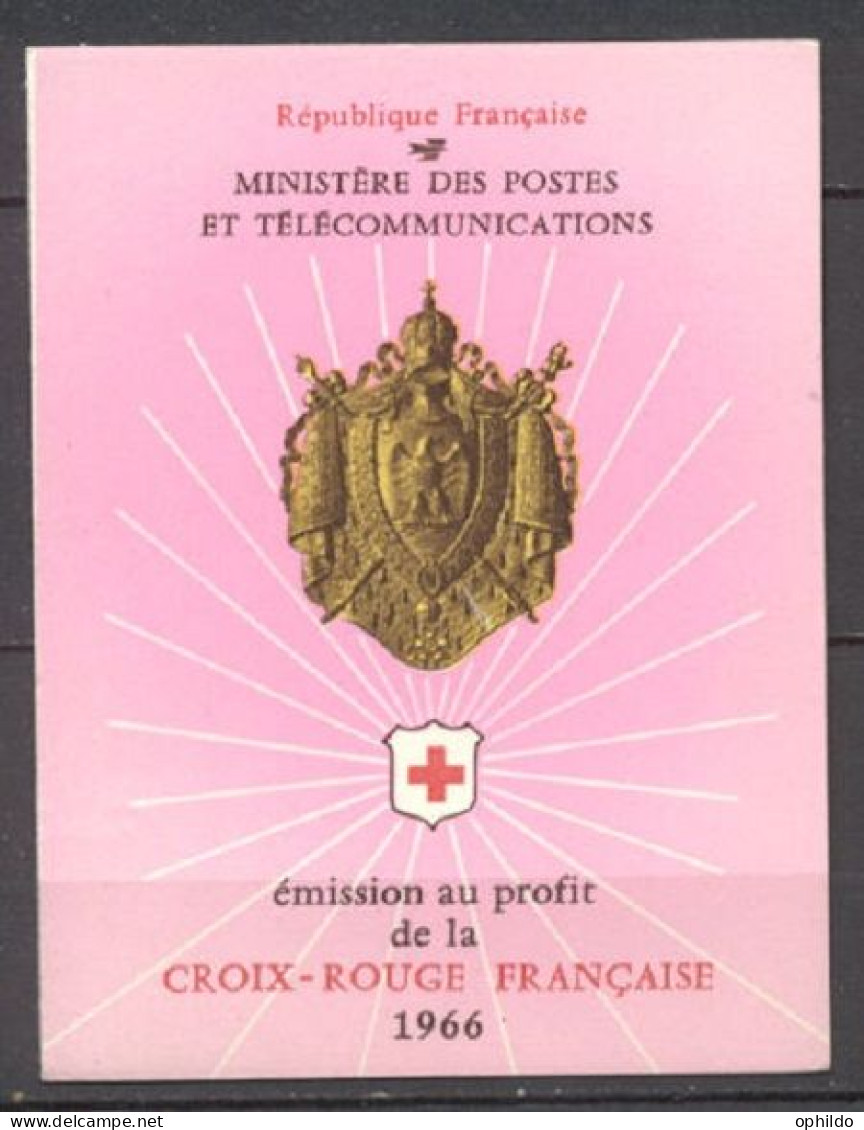 France Carnet 2015 Année 1966  * *   TB     - Croce Rossa