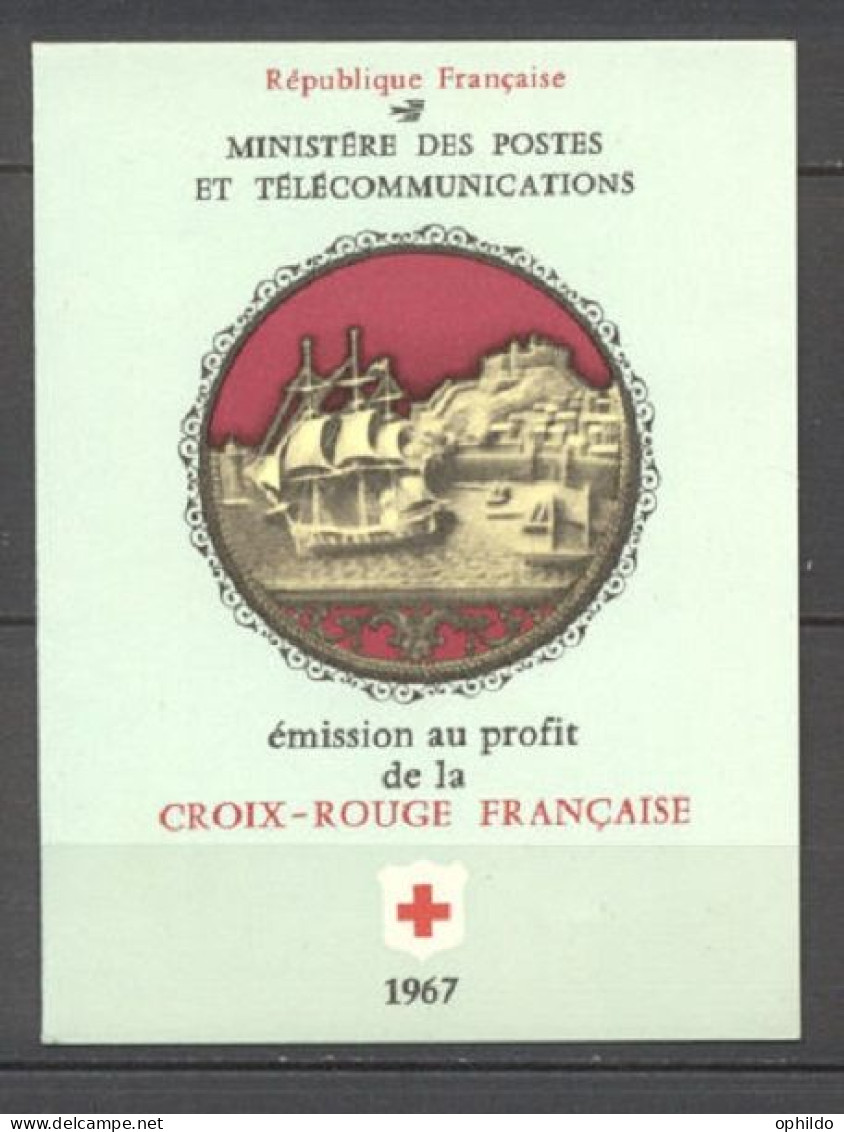 France Carnet 2016 Année 1967  * *   TB     - Rode Kruis