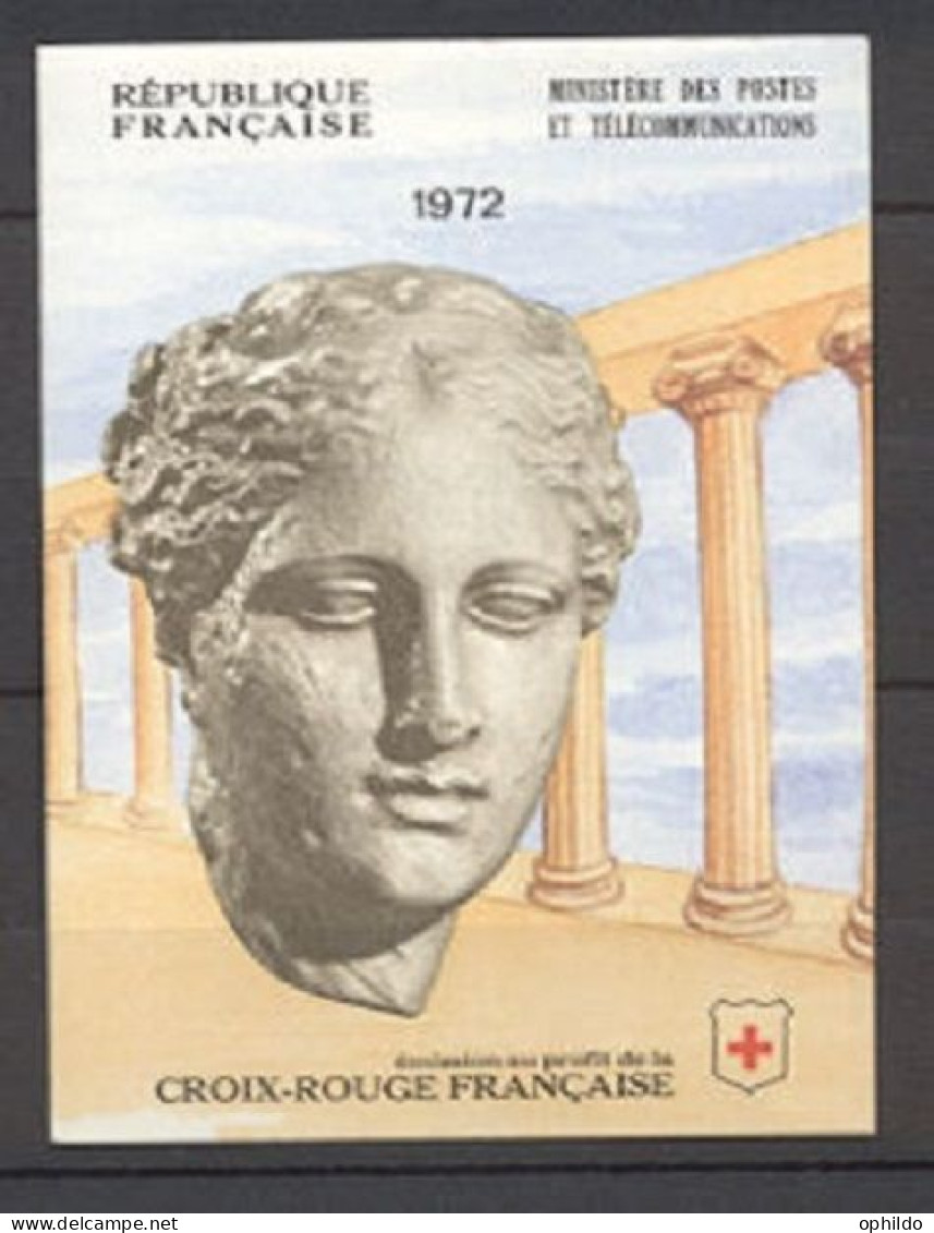 France Carnet 2021 Année 1972  * *   TB     - Red Cross