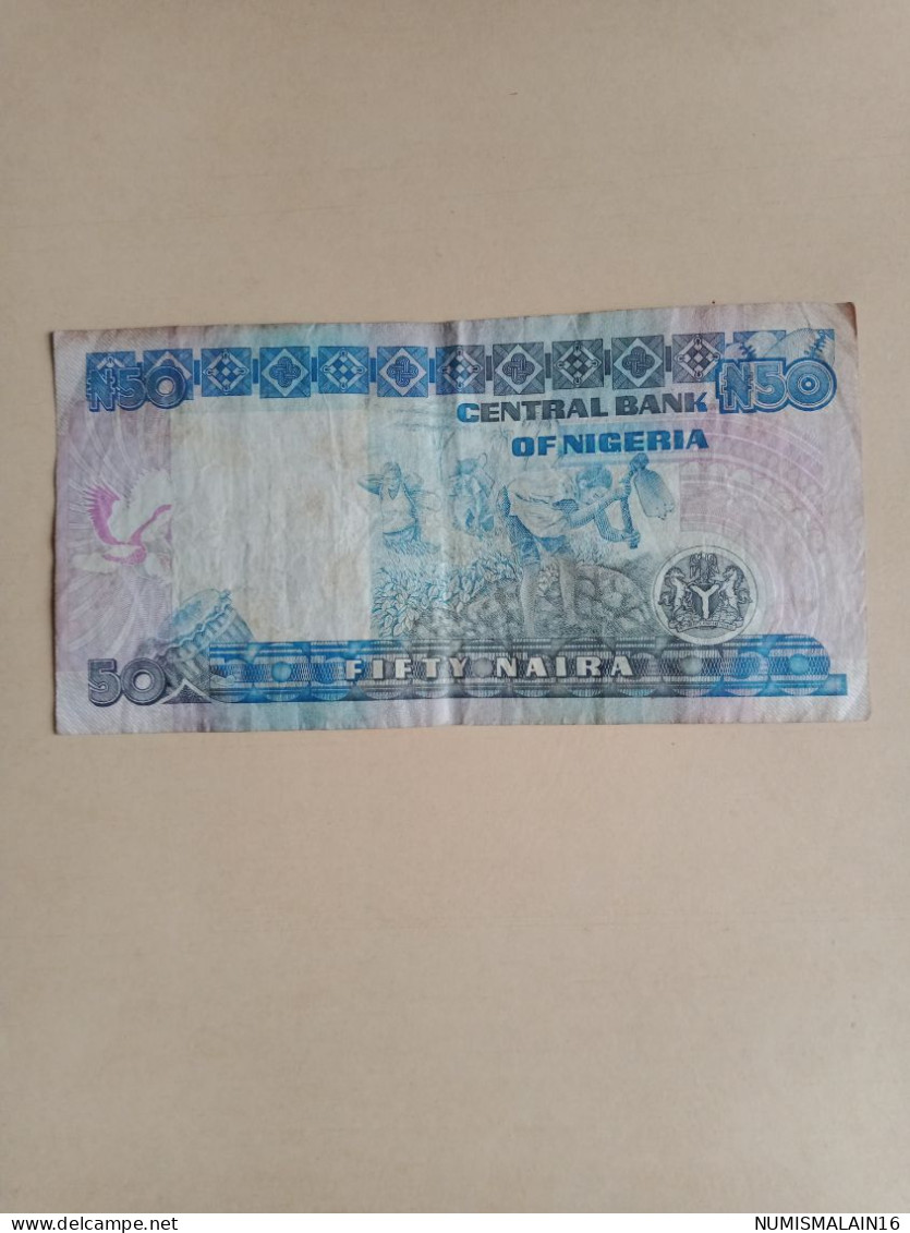 Nigeria - Billet De 50 Naira -844544 - Nigeria