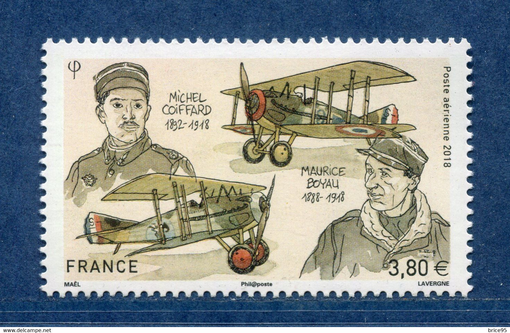 France - YT PA Nº 82 - Poste Aérienne - Neuf Sans Charnière - 2018 - 1960-.... Mint/hinged