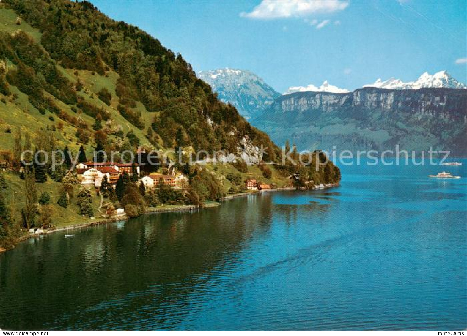 13844338 Gersau Vierwaldstaettersee SZ Mit Frohnalpstock Kaiserstock Und Rophaie - Other & Unclassified