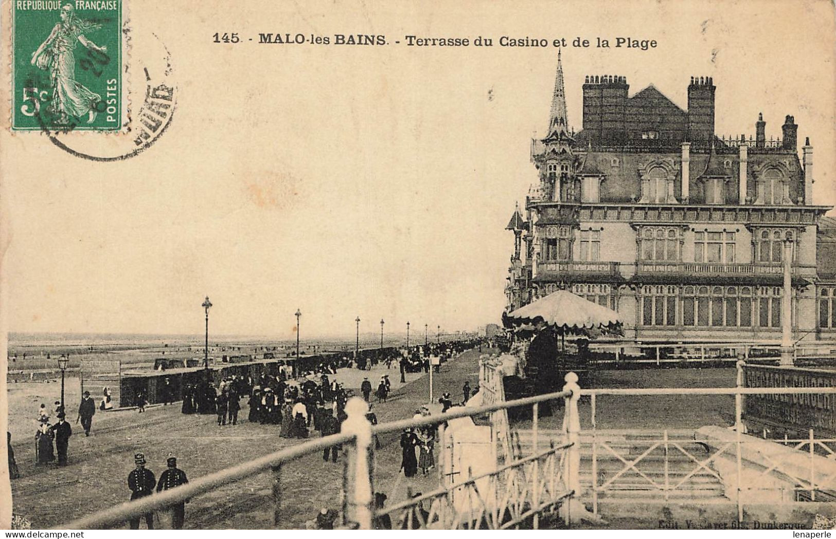 D7847 Malo Les Bains Terrasse Du Casino - Malo Les Bains